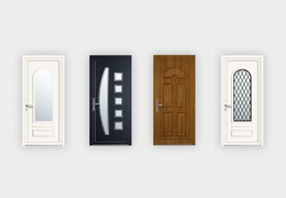 Quels sont les différents types de panneaux de porte d'entrée ?