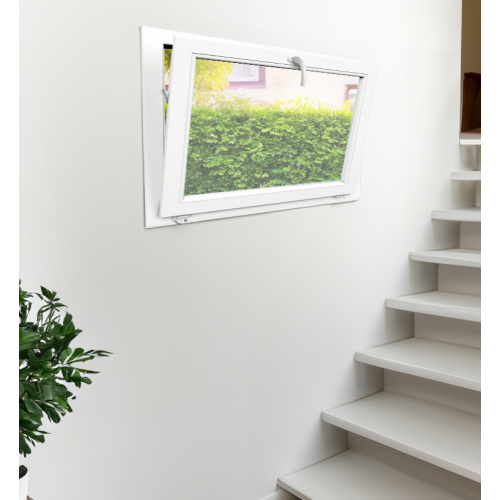 Fenêtre PVC à soufflet