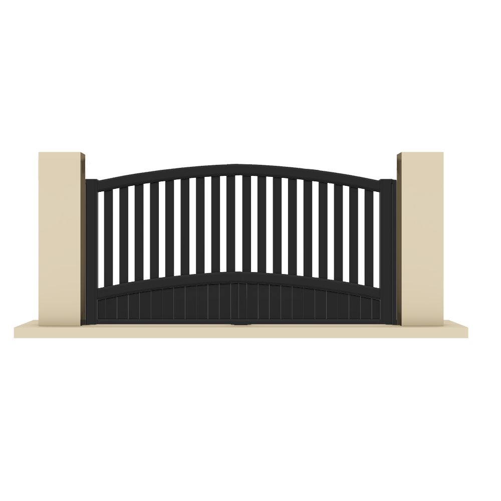 Portail coulissant aluminium sur-mesure MONT
