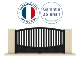 Portail coulissant aluminium sur-mesure CITIZ