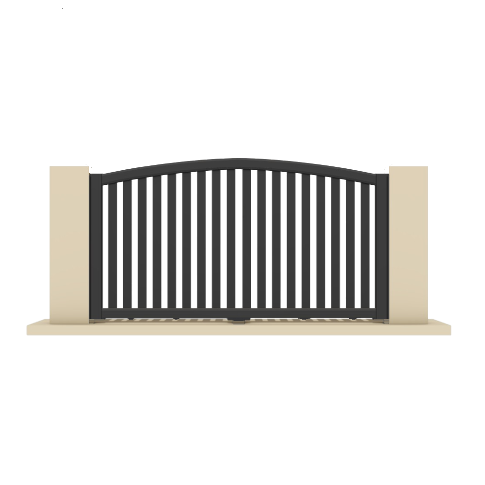 Portail coulissant aluminium sur-mesure OLAN
