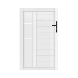 Portillon PVC standard ARLES blanc INSERT 1000x1400 mm (poignée à droite)