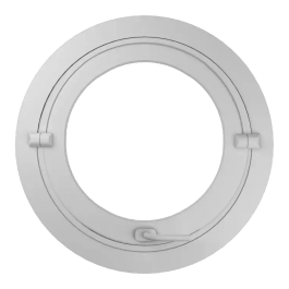 Oeil de boeuf rond basculant PVC ø tableau 800 mm (fermé)