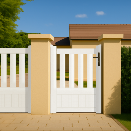 Portillon PVC sur mesure Etretat Portillon PVC sur mesure Etretat