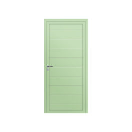 Porte d’entrée PVC couleur design 115 vert blanc