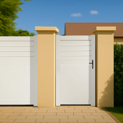 Portillon PVC sur mesure Arras