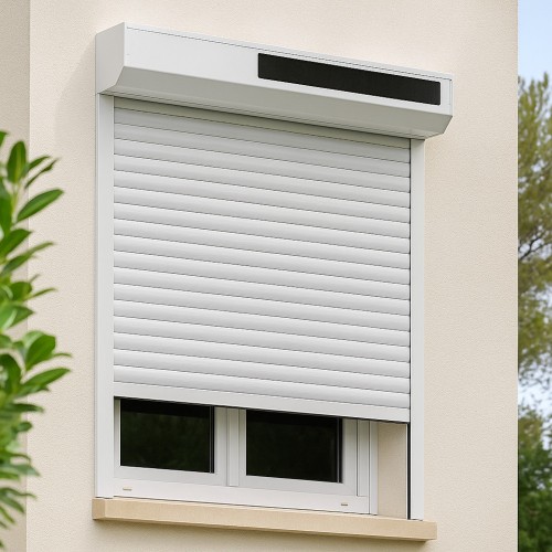 Volet Roulant Solaire ALU Rénovation (moteur SOMFY RS100 Solar io)