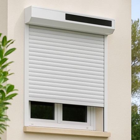 Volet Roulant Solaire ALU Rénovation (moteur SOMFY RS100 Solar io)