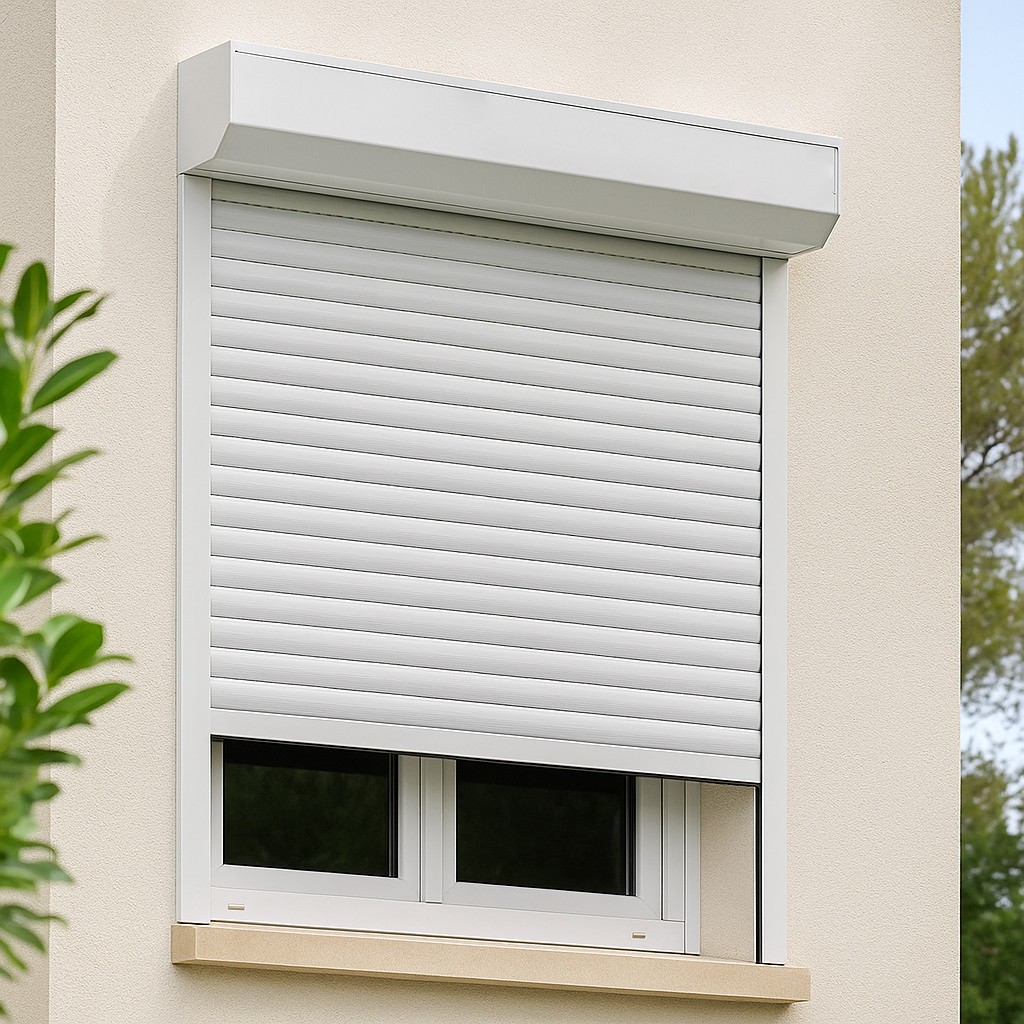Volet Roulant Rénovation PVC motorisé radio SOMFY io RS100
