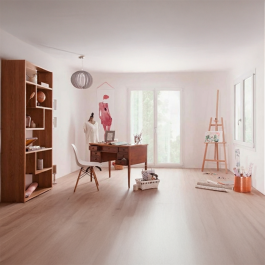 Porte fenêtre PVC H 215 x L 140 cm 2 vantaux blanc pour pose en neuf