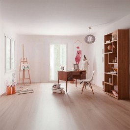 Porte fenêtre PVC H 205 x L 80 cm 1 vantail blanc pour pose en neuf - tirant droit