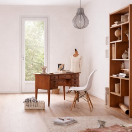 Porte fenêtre PVC H 205 x L 90 cm 1 vantail blanc pour pose en neuf - tirant droit