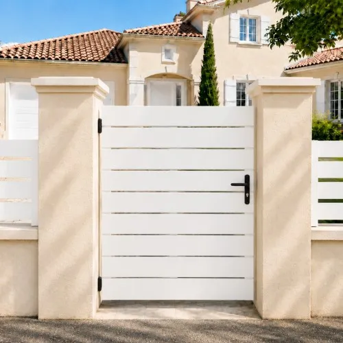Portillon PVC standard LYON blanc 1000x1400 mm