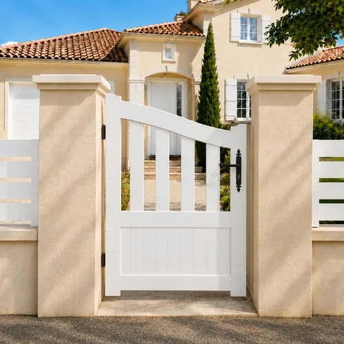 Portillon PVC standard BREST blanc GALBÉ 1000x1460 mm