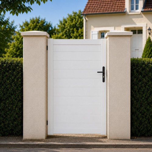 Portillon PVC standard ARLES blanc 1000x1400 mm