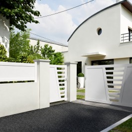 Portillon PVC sur mesure Cambrai