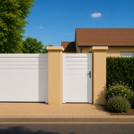 Portillon PVC sur mesure Arras