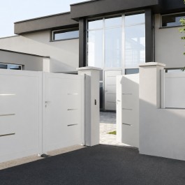 Portillon PVC sur mesure Briançon