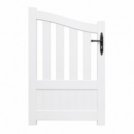 Portillon PVC sur mesure Brest (poignée à droite)