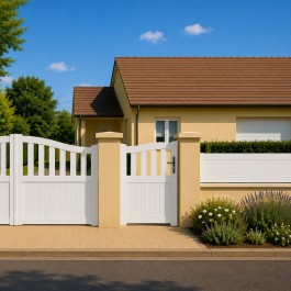 Portillon PVC sur mesure Hambourg