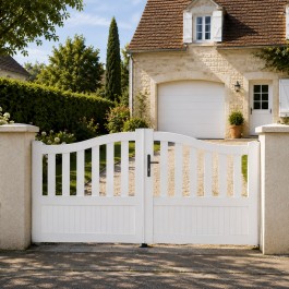 Portail battant PVC sur-mesure Brest Galbé