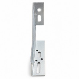 Patte à gousset pour coulissant PVC Iso 140 mm