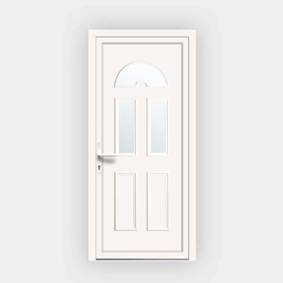 Porte d’entrée en PVC Eva 14 vitrée