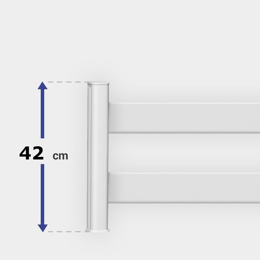 Module de clôture 1 lisse horizontale H 42