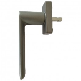 Poignée de Fenêtre PVC abattant H 45 x L 80 cm anthracite avec poignée