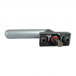 Poignée de Fenêtre PVC abattant H 45 x L 100 cm anthracite avec poignée