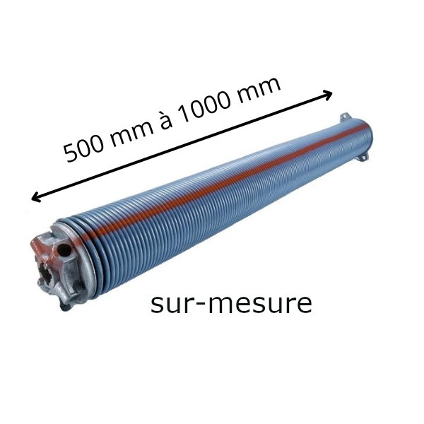 Ressort de torsion sur-mesure pour porte de garage, diamètre intérieur 51mm