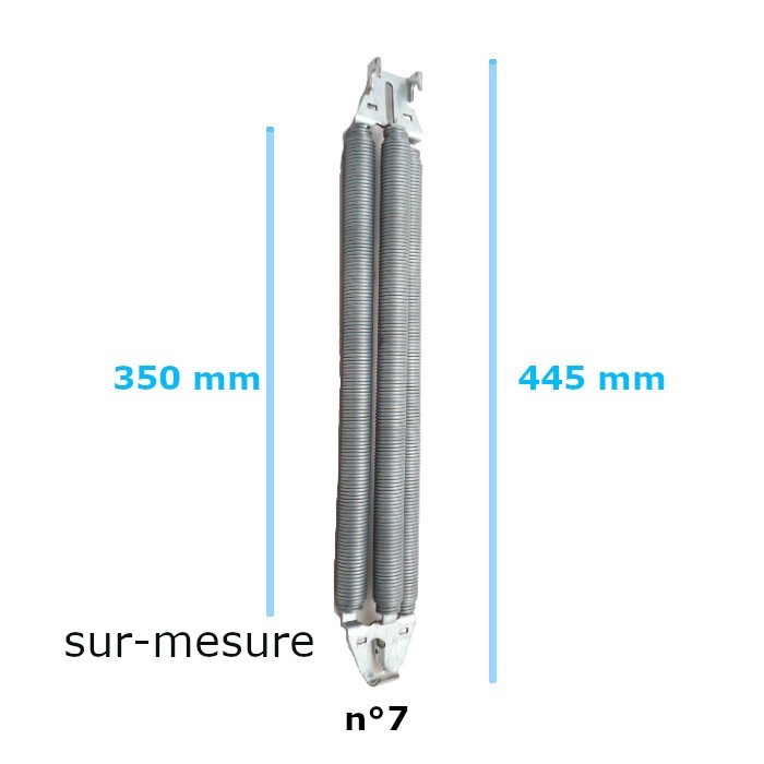 Ressorts n°7 Novoferm sur-mesure 80026005 pour porte de garage basculante