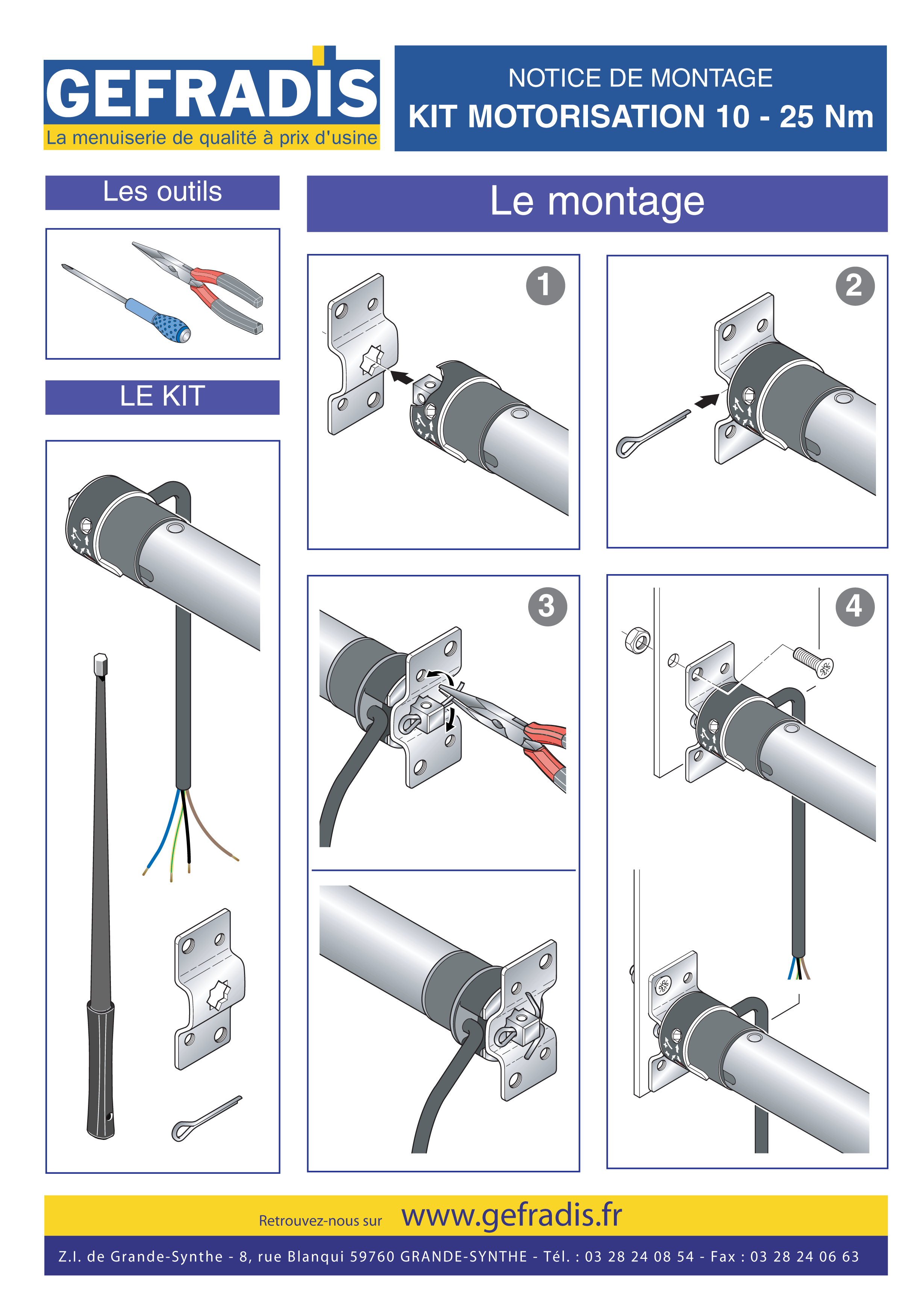 Volets roulants électrique motorisation installation