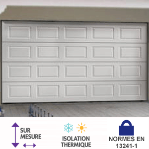 Sécurisez votre garage avec une porte sectionnelle