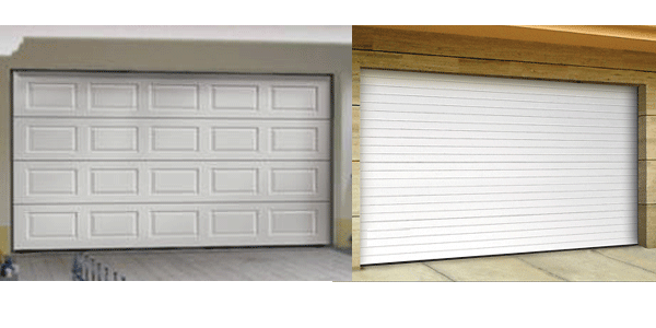 Une large gamme de portes de garage sectionnelles