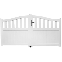 Gamme de Portails Battants PVC