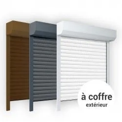 Volet roulant électrique sur mesure en aluminium