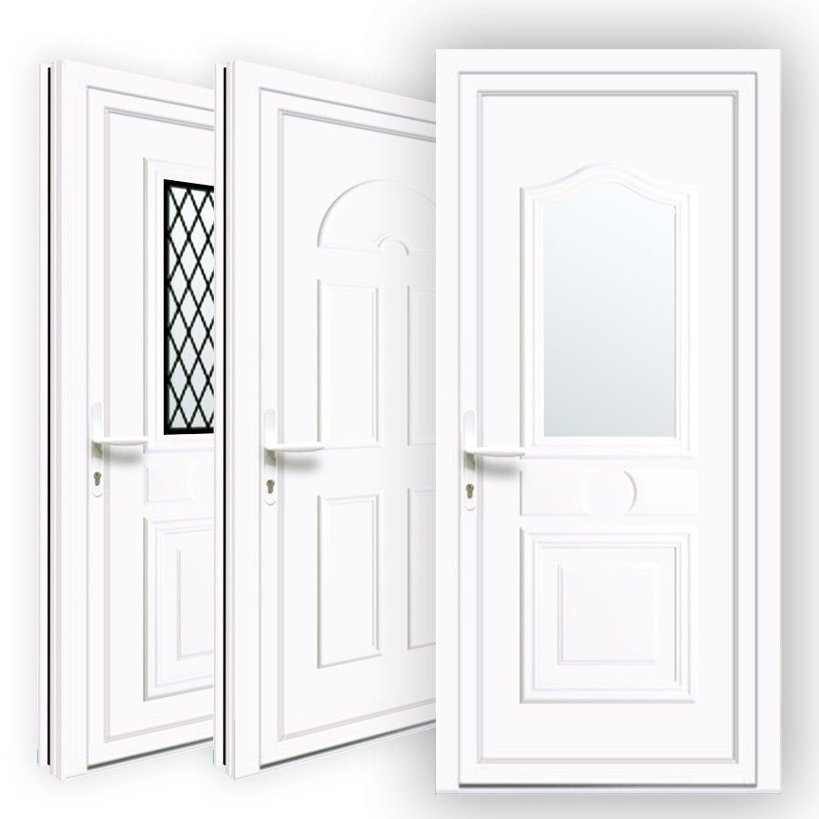 Gamme de Portes d'entrée PVC "Tradition"