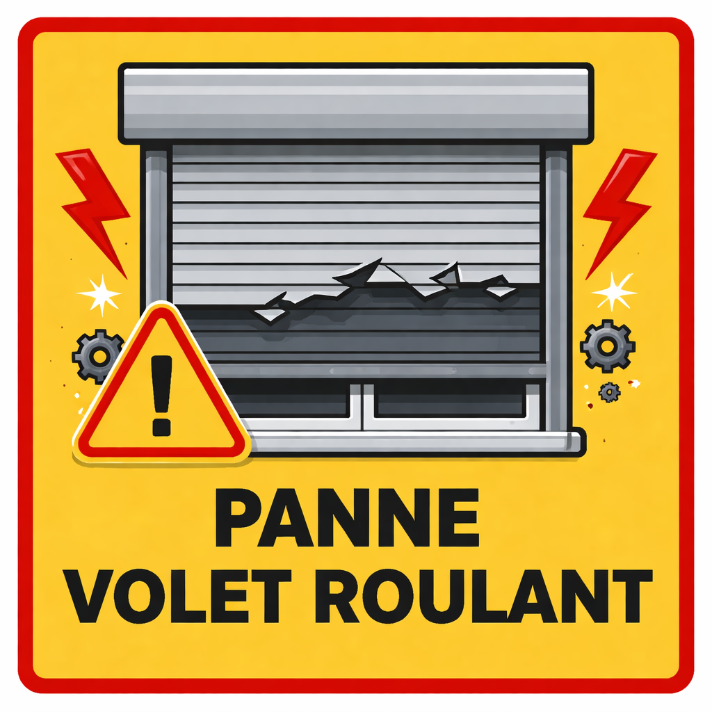 diagnostic panne volet roulant