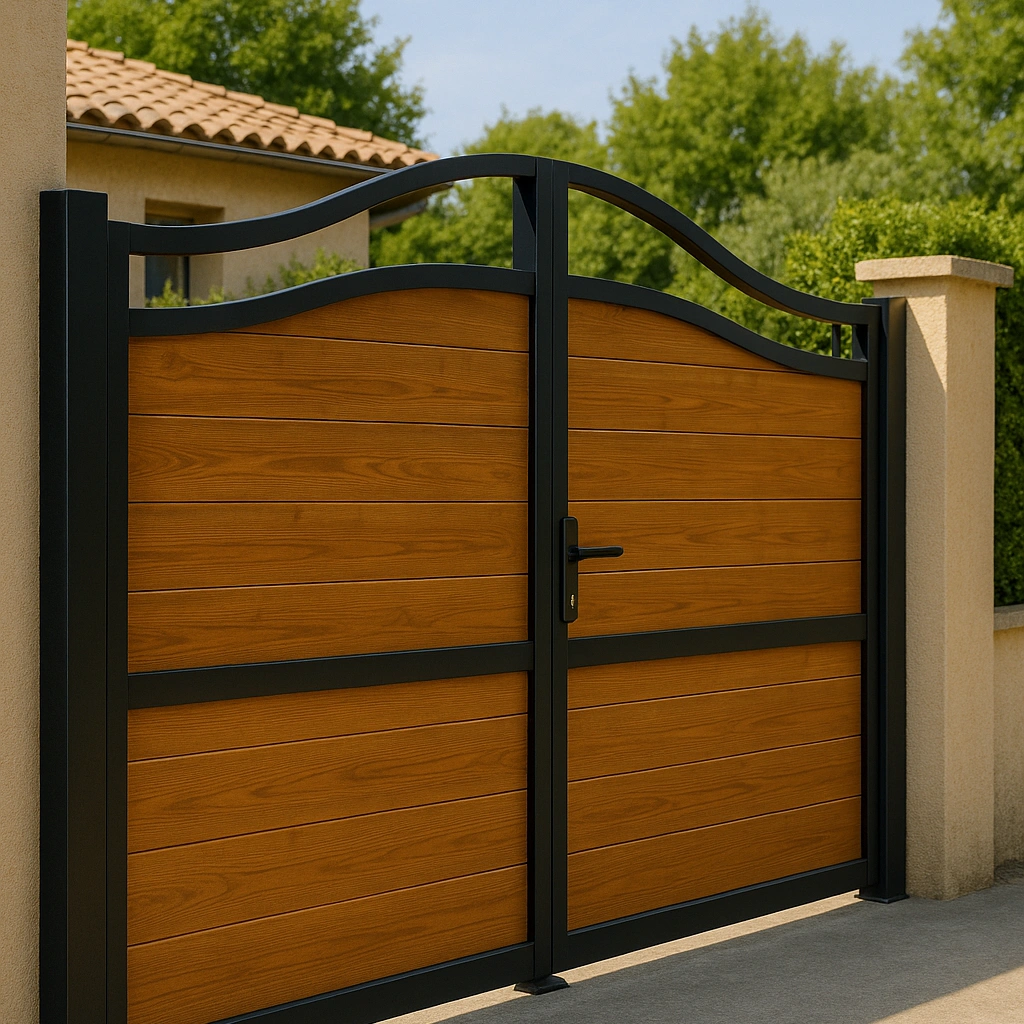 portails bois et métal