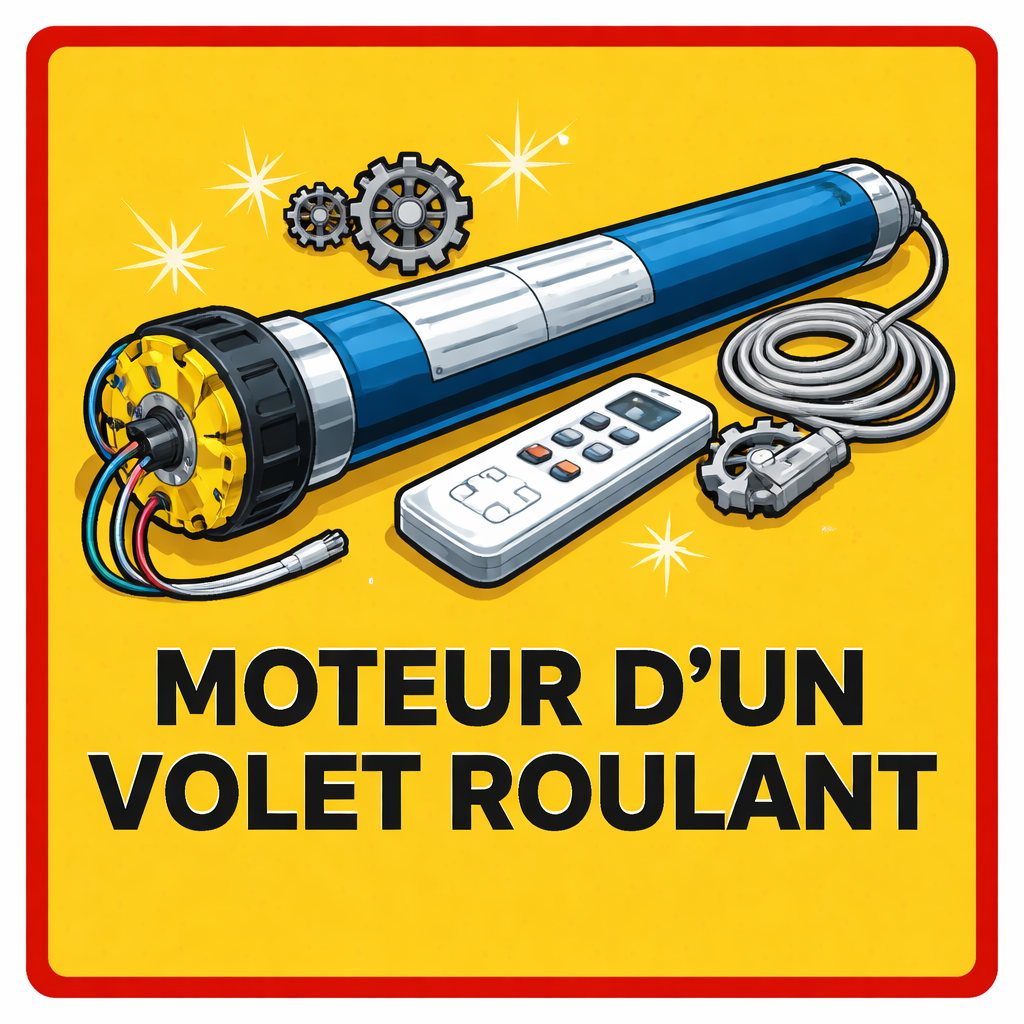 remplacer moteur volet roulant