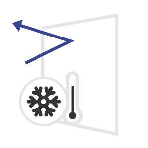 Fenêtre PVC avec isolation thermique