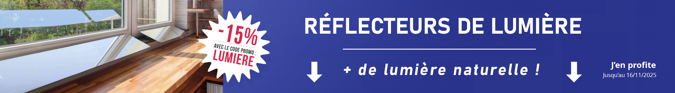 -15% sur nos produits